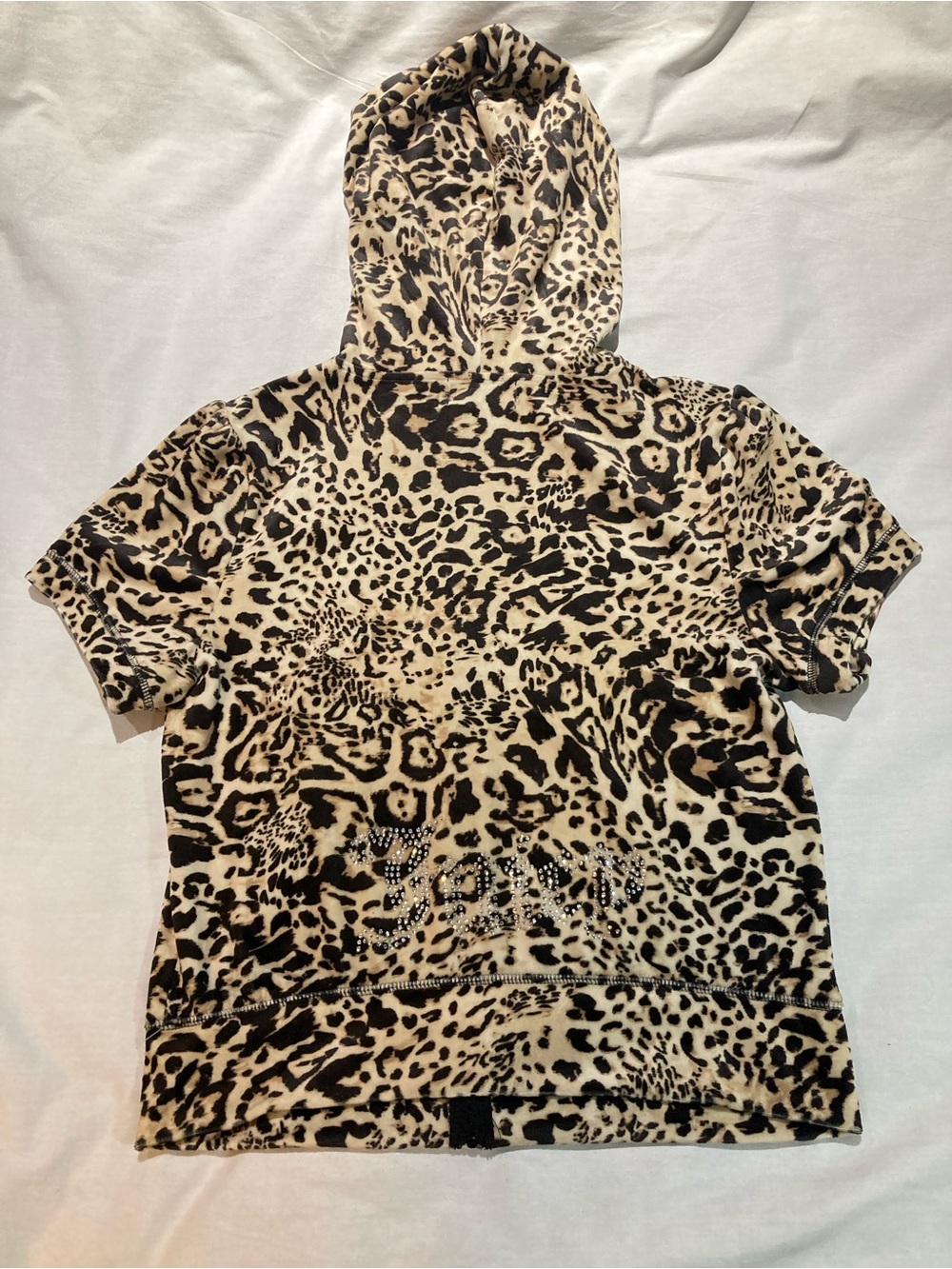 Juicy Couture Leopard Print Velour Track Suit, Women’s size medium, NWT! $179 - Picture 9 of 13